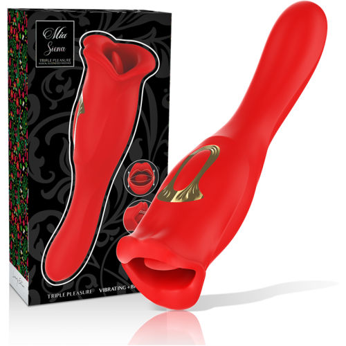 MIA - SIENA TRIPLE PLEASURE VIBRATING + BITING 1