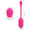 PRETTY LOVE - DOREEN RECHARGEABLE VIBRATING EGG MAGENTA REMOTE CONTROL 1