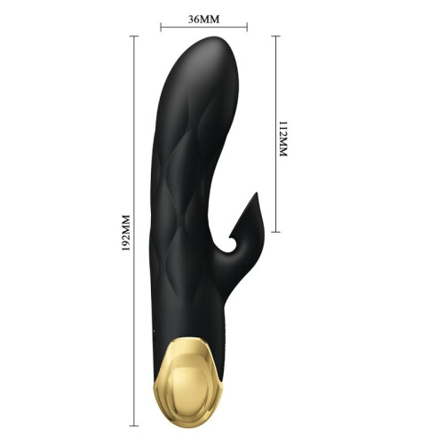 PRETTY LOVE Vibratore Nero 2