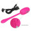 PRETTY LOVE - DOREEN RECHARGEABLE VIBRATING EGG MAGENTA REMOTE CONTROL 11