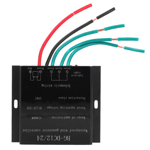 Wind Turbine Charge Controller FO8 12V/24V 800W Regulator for Wind Generator
