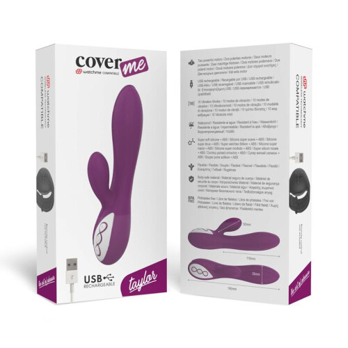 COVERME Vibratore con Telecomando