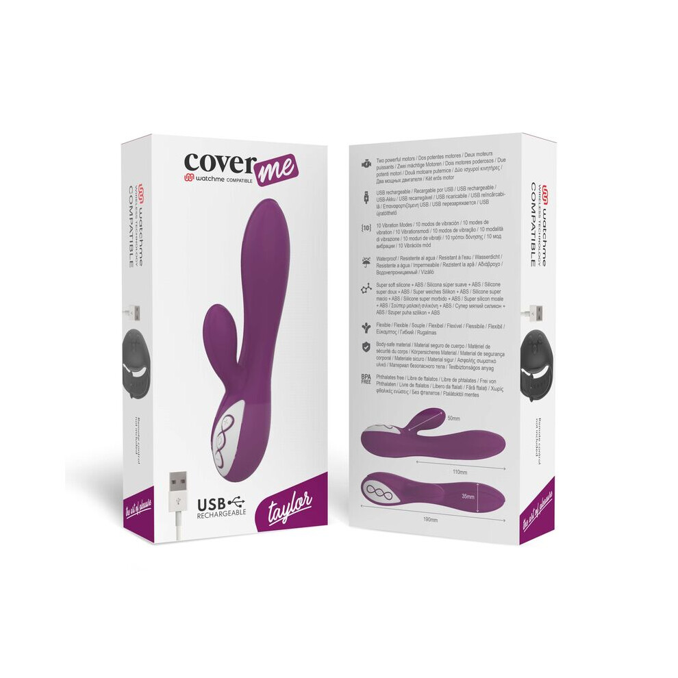 Coverme - Taylor Vibrator + Watchme Remote Control