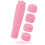 GLOSSY - KURT POCKET MASSAGER PINK 1