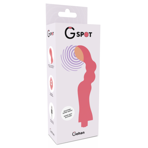 G-SPOT - GOHAH VIBRATOR LIGHT RED 2