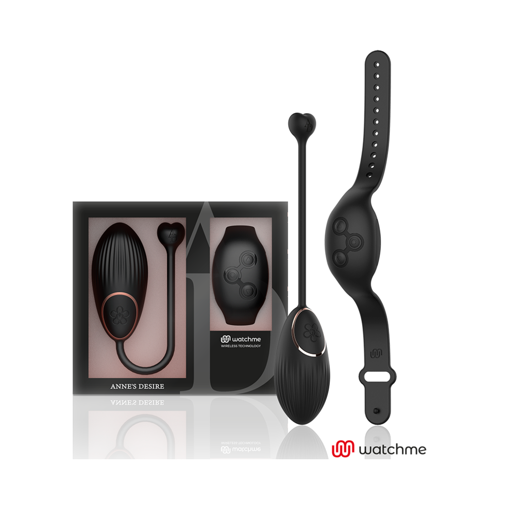 Anneâ´S Desire Black Anne's Desire - Egg Remote Control Technology Watchme