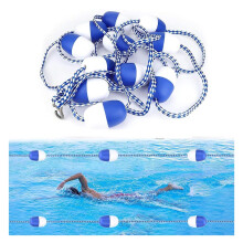 Pool Safety Rope 12m Float Line with Minimal Connections for Swimming Training and Competition