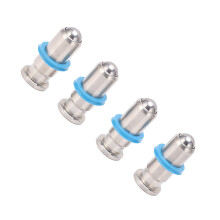 4 pezzi Valvola a spinta del joystick dell'escavatore in acciaio legato resistente alle alte temperature per CAT E200B