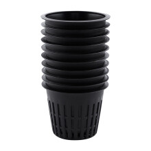 10pcs Heavy Duty Hydroponic Net Pots Mesh Plant Support Cups, Reusable Durable Design for Indoor Seedlings