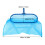 Professional Pool Leaf Skimmer Net with Fine Mesh Deep Bag for Fast Debris Removal 2