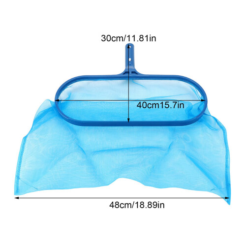 Professional Pool Leaf Skimmer Net with Fine Mesh Deep Bag for Fast Debris Removal 1