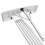 Adjustable 21ft Telescoping Snow Roof Rake with 25in Blade and SmoothRolling Wheels 1