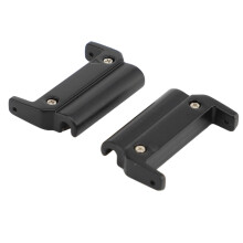 1 Paar Metall-Armband-Adapter 22-22 mm Schwarz