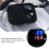 Universal 12V 3-in-1 Temp Volt Meter with USB Waterproof for Motorcycles 11