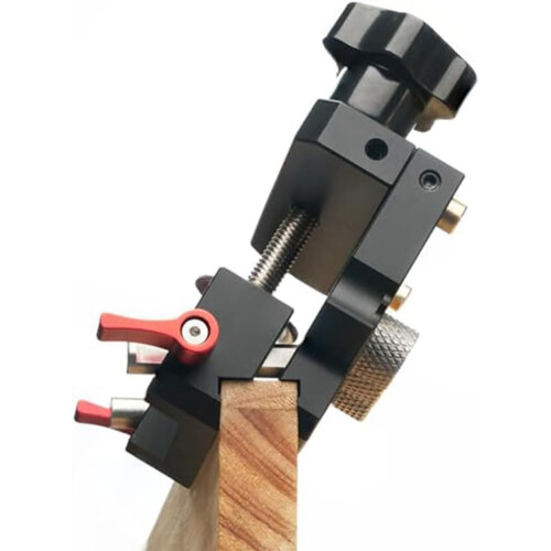 Self Centering Doweling Jig with Adjustable Depth Stop and 6/8/10mm Bits for Woodworking Assembly 1