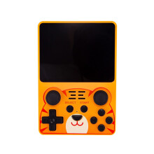 RGB20S Retro Handheld Game Console with IPS Screen 30000 Games Yellow 16G+256G