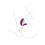XOCOON - BOUND LOVE COUPLES VIBRATOR PURPLE 1