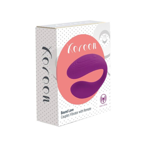 XOCOON - BOUND LOVE COUPLES VIBRATOR PURPLE 2