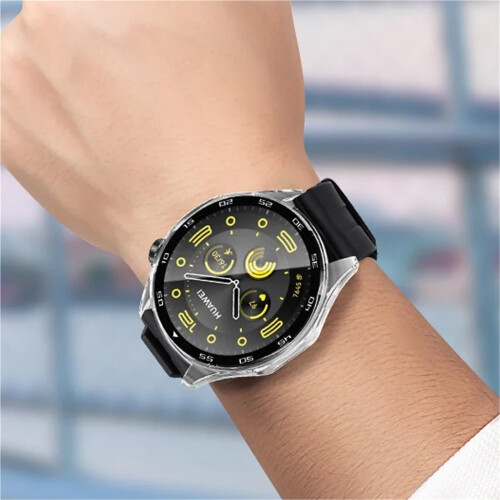 Case Midnight Blue Full Coverage Shockproof Screen Protector Cover for Huawei Watch GT5 46mm 2