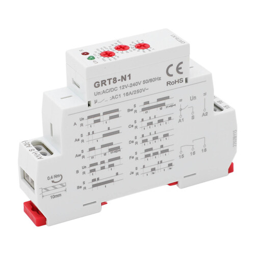 Adjustable Delay Relay Module High Precision Led Display Flame Retardant Housing Versatile Time Range From0 1Second To10Days 1