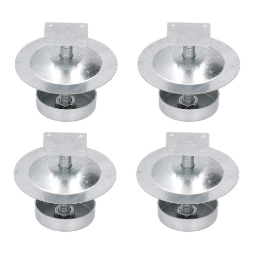 Stainless Steel Beehive Stand Feet 4 Pack, Durable Hive Base Support for Stable Beekeeping