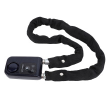 Waterproof Smart App-Controlled Vehicle Chain Lock, Blue, 80cm