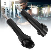 2pcs Black ABS Steel Gym Weight Stack Pins 9.5mm for Fitness Equipment