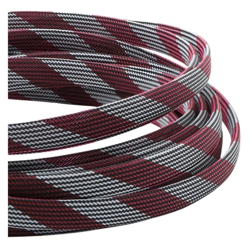 Expandable Braided Cable Sleeve 4Mm 20M Density Wire Protection Loom For Automotive And Electronics 9330225991779