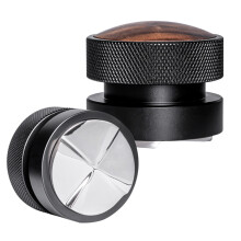 Selbstanpassender Espresso-Nivellierer 51/53/58.35mm Schwarz