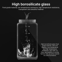 Ölspender & Sprüher für die Küche, 550 ml, Glas