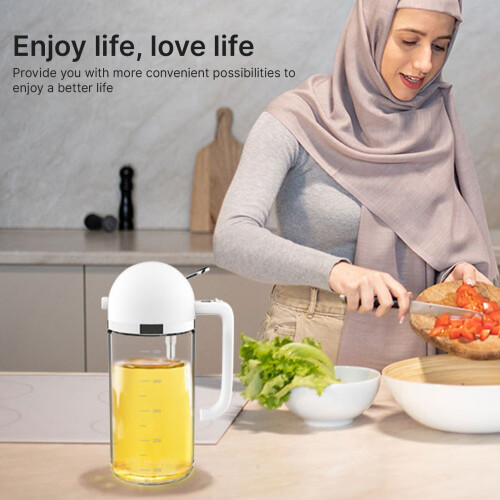 Ölspender & Sprüher für die Küche, 550 ml, Glas 1