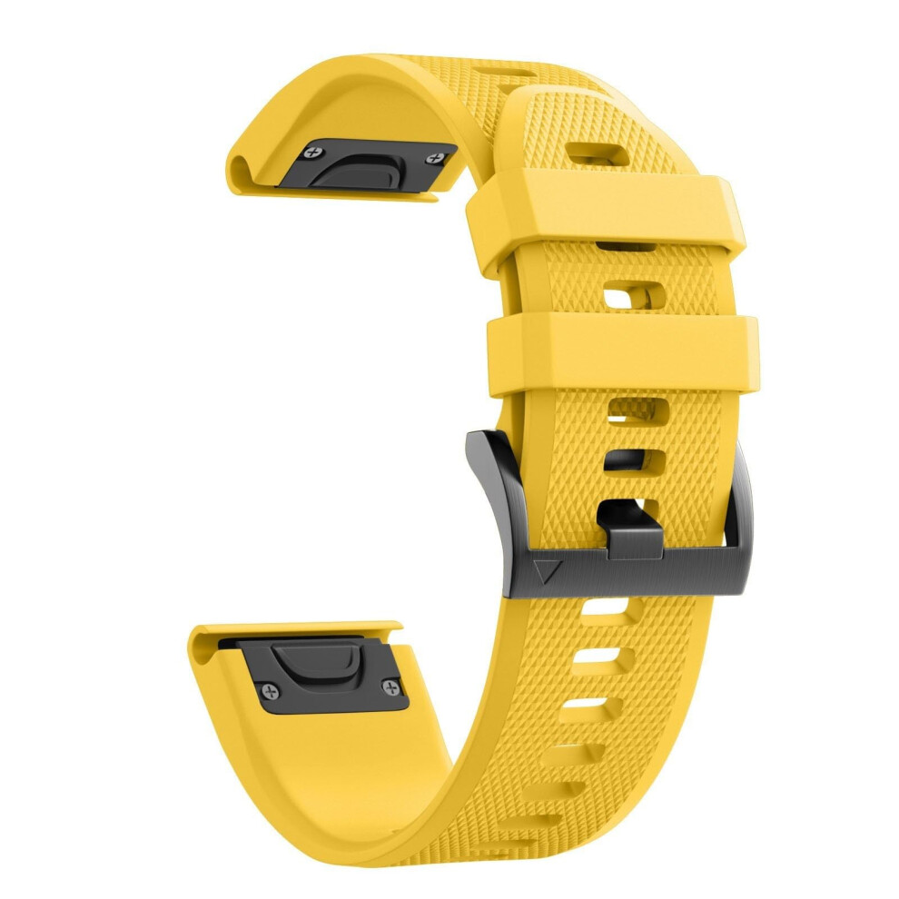 Garmin Fenix 7X Band 26Mm Soft Silicone Replacement Fits 6X Pro/5X Plus/3 Hr/Tactix/D2 Delta Px 9073542663386
