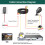 25ft Black BNC Video Power Cable for Lorex Cameras, Easy Compatibility and Secure Connection 4