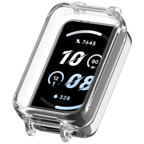 Full Coverage Protective Case with Integrated Screen Film and 12mm Strap Interface Dustproof for Band 9 2