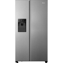 Hisense American Style Fridge Freezer 70/30 Total No Frost - Grey - RS694N4TIE