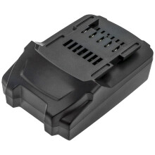 18V Battery Replacement 2000mAh for Metabo BS 18 LT BL Q Cordless Drill, LongLasting Power