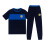 Scotland Men's Pyjamas  Loungewear Set Navy Blue Size Medium 2