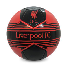 Liverpool FC Official Gift Football Size 4 Kids Crest Red Black