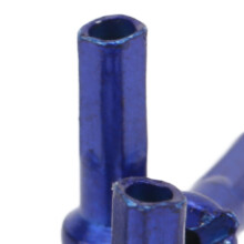 80 Stück Fahrrad Speichennippel 14mm 14G Blau