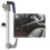 Universal Steering Wheel Lock AntiTheft Device for Car SUV Truck, Adjustable Pedal Lock White 1