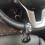 White Steering Wheel Lock with Brake Pedal Security, Universal Car AntiTheft Protection 4