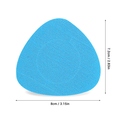 Parche sensor 30 piezas, 7.2x8cm cinta de parche azul 1