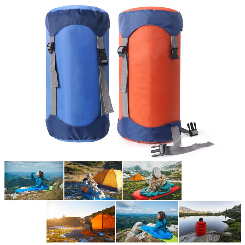 Large Capacity Compression Sack for Sleeping Bag Camping, Durable Waterproof Stuff Sack, Space Saving Design 1