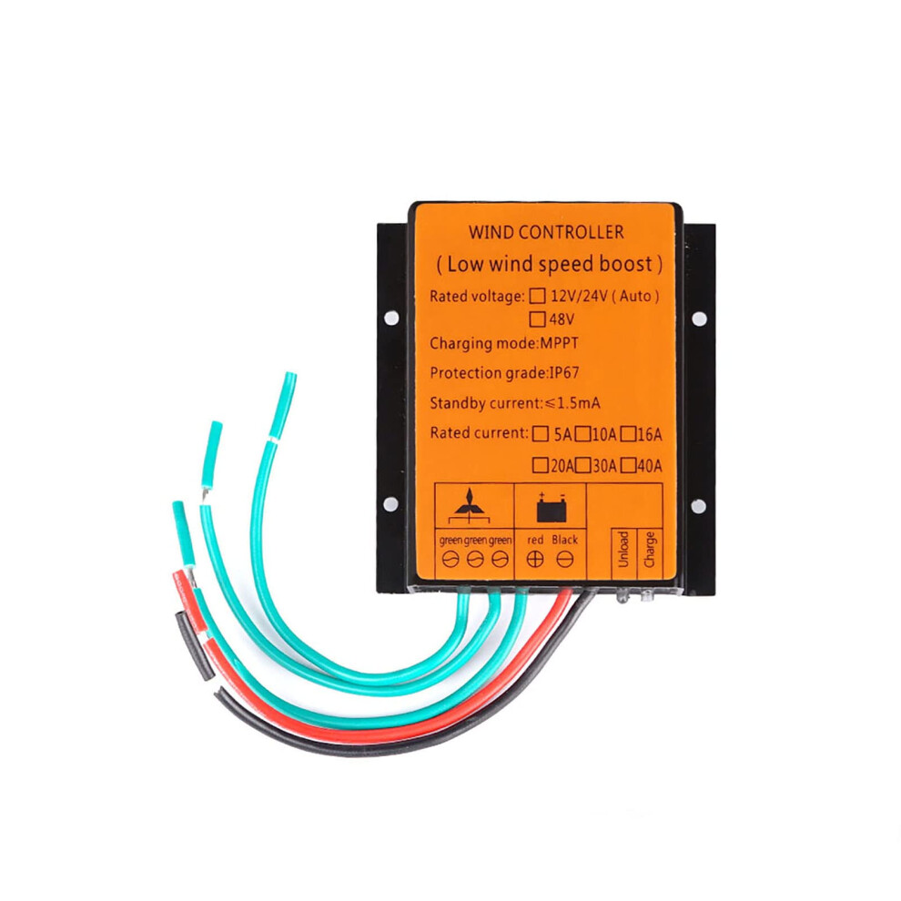 48V Mppt Wind Turbine Charge Controller 5000W Waterproof Ip67 Automatic Voltage Control 9330225528708