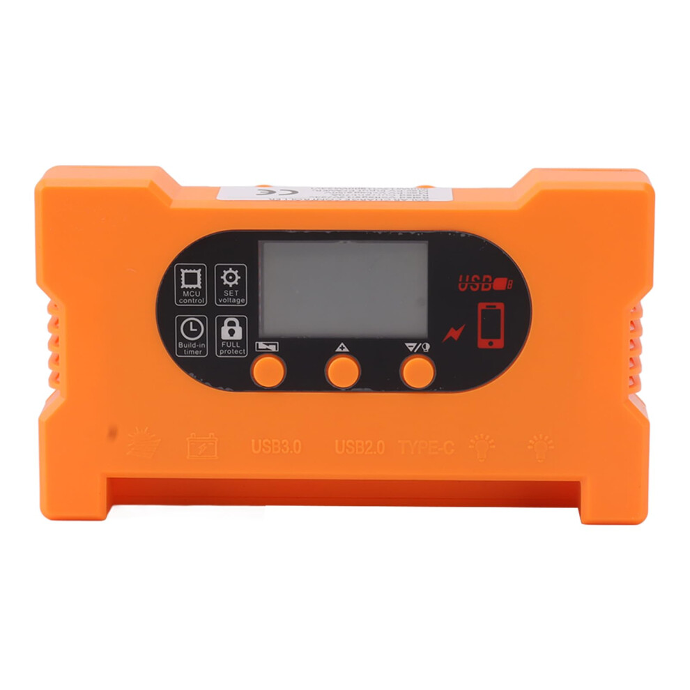 80A Mppt Solar Charge Controller 24V To 12V With Usb Fast Charging For Rv Boat Battery 9092120851410