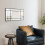 Homcom HOMCOM Window Style Vanity Mirror 110 x 50cm Hanging Wall Mirror Black 8