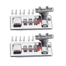 2PCS Vintage Lock Hardware with Screws for Jewelry Box, Suitcase, Chest, Gift and Wooden Case