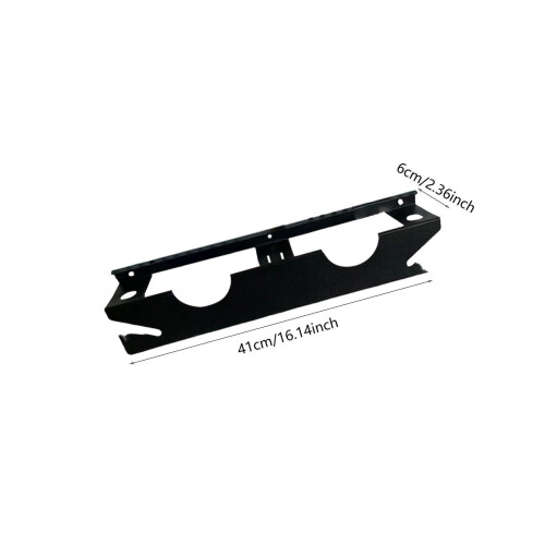 Angle Grinder Holder Tool Storage Rack with Adjustable Clamp Fit, Wall Mounted Organizer for Workshop 1