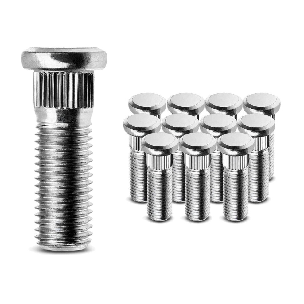 12X1.5 Wheel Lug Studs Front Rear Replacement Kit For Toyota Lexus Gx460 Gx470 4Runner Fj Cruiser 12Pack 9092120673302