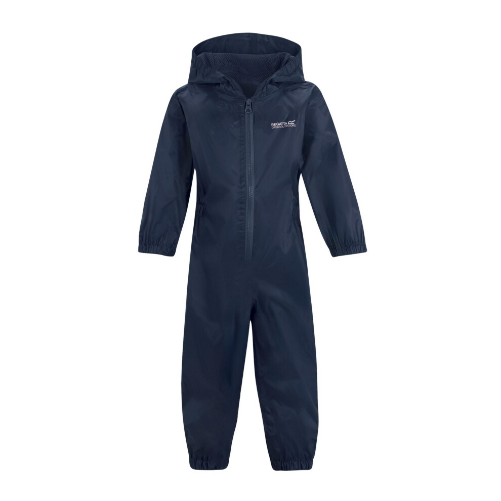 Regatta (2-3 Years, Navy) Childrens/Kids Waterproof Puddle Suit